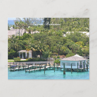 Postal Nassau Bahamas of the Caribbean, Postcard