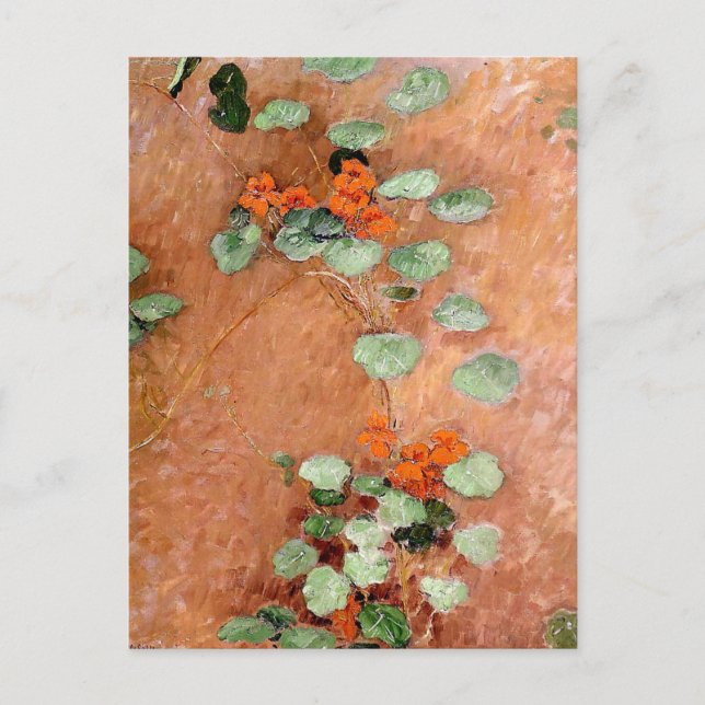 Postal Nasturces de Caillebotte (Anverso)