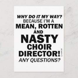 Postal Nasty Choir Director