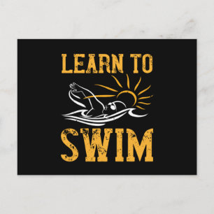 Postal Natación - Aprende a nadar