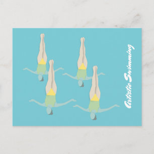 Postal Natación artística