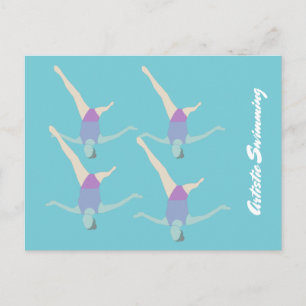 Postal Natación artística