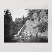 Natación en 1904 en Lester Park. Duluth, Minnesota