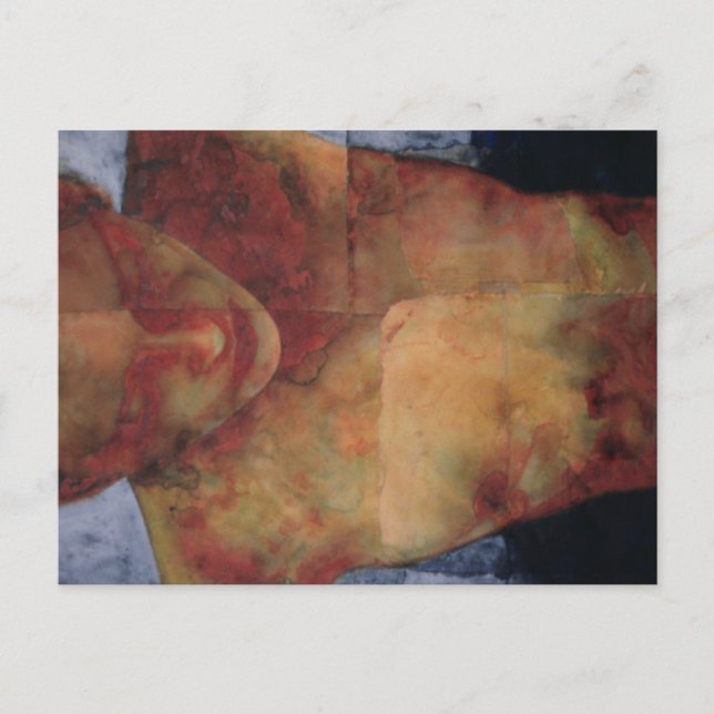 Postal Natación nocturna 2000 (Anverso)