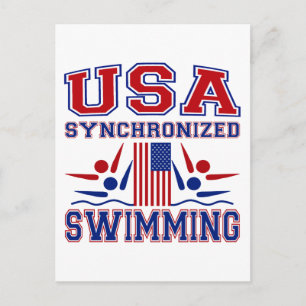 Postal Natación sincronizada en Estados Unidos