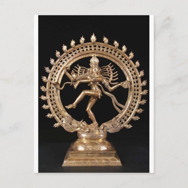POSTAL NATARAJ HINDU GOD (Anverso)
