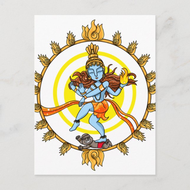 Postal Nataraja (Anverso)