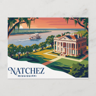 Postal Natchez, Mississippi Misisipi