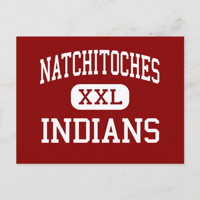 Postal Natchitoches - Indios - Junior - Natchitoches (Anverso)
