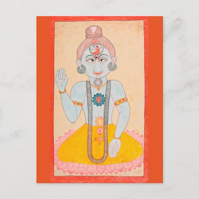 Postal Nath Yogi poscard (Anverso)