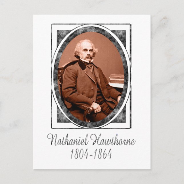 Postal Nathaniel Hawthorne (Anverso)