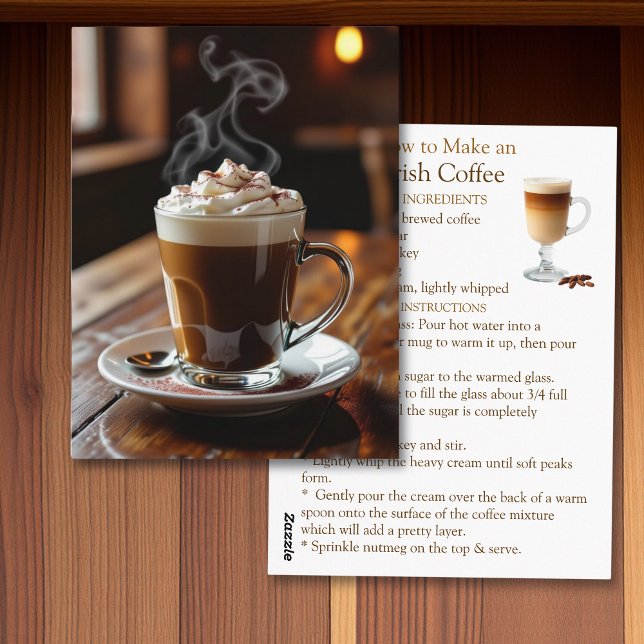 Postal National Irish Coffee Recipe (Subido por el creador)