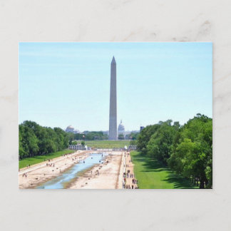 Postal National Mall Washington DC — Monumento a Washingt