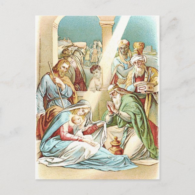 Postal Natividad (Anverso)