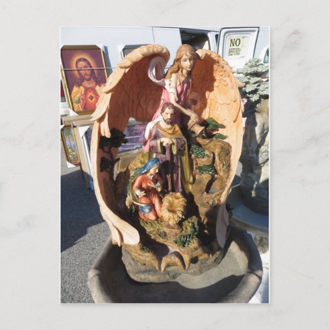 Postal Natividad Angélica (Anverso)