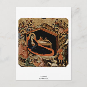 Postal Natividad De Duccio