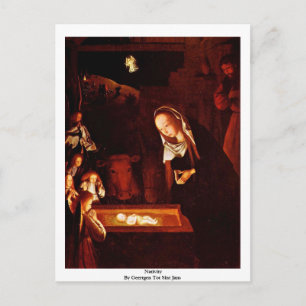 Postal Natividad De Geertgen Tot Sint Jans