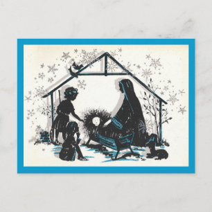 Postal Natividad vintage
