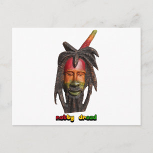 Postal Natty Dread Rastaman Con Candados