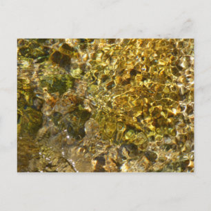 Postal Naturaleza abstracta de las aguas del río Kaweah
