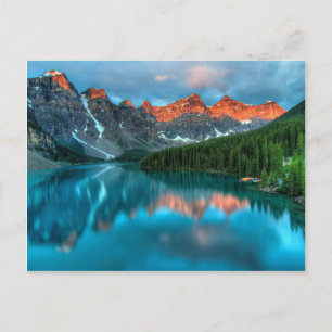 Postal naturaleza alberta-hermosa
