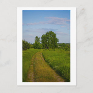 Postal Naturaleza Aldea Rural Paisaje Bielorrusia