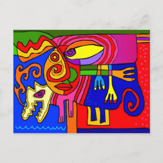 Postal naturaleza complicada