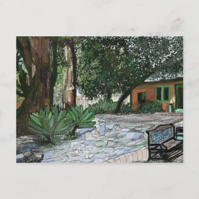Postal Naturaleza de Ojai (Anverso)