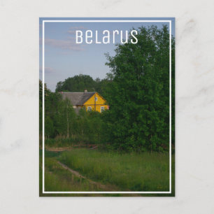 Postal Naturaleza Entorno rural de las aldeas Bielorrusia
