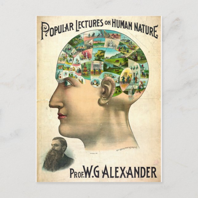 Postal Naturaleza humana (Anverso)