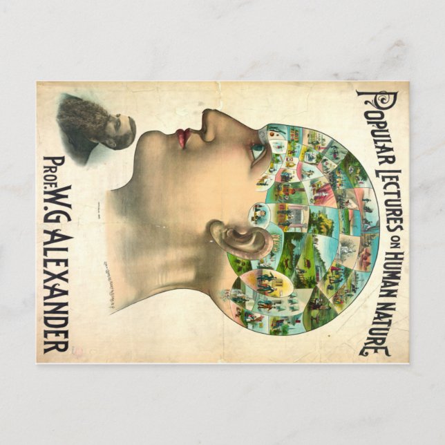 Postal Naturaleza humana (Anverso)