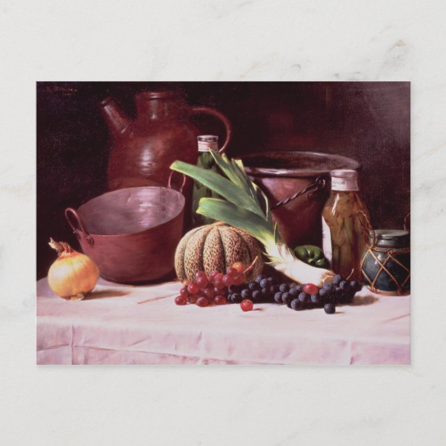 Postal Naturaleza Muerta, 1909 (Anverso)
