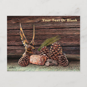 Postal Naturaleza Muerta Con Águila