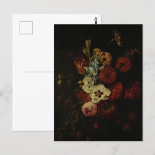 Postal Naturaleza muerta con flores