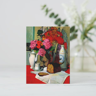 Postal Naturaleza muerta en la pintura china,