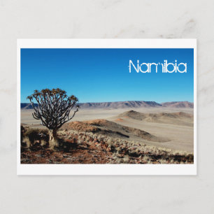 Postal Naturaleza natural del desierto de Namibia Tirool