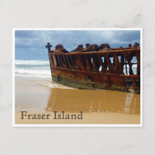 Postal naufragio de buque fraser
