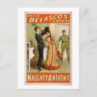 Naughty Anthony "At It Again", Poster de teatro