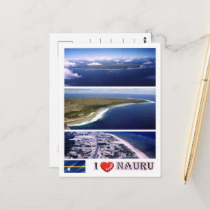 Postal Nauru - Te amo -