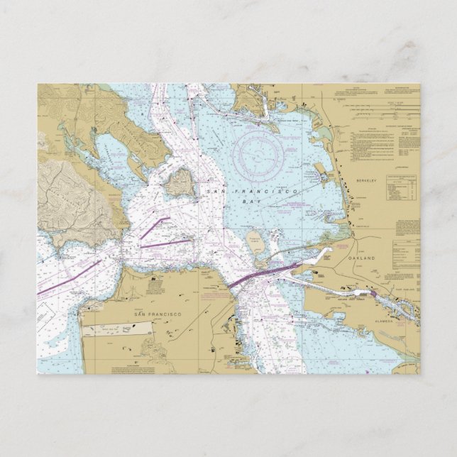 Postal Nautical de San Francisco (Anverso)