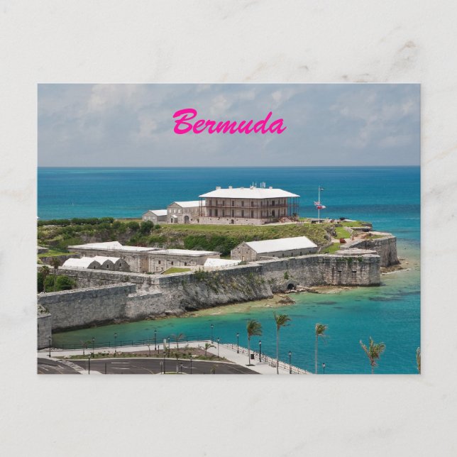 Postal naval real de las Bermudas (Anverso)