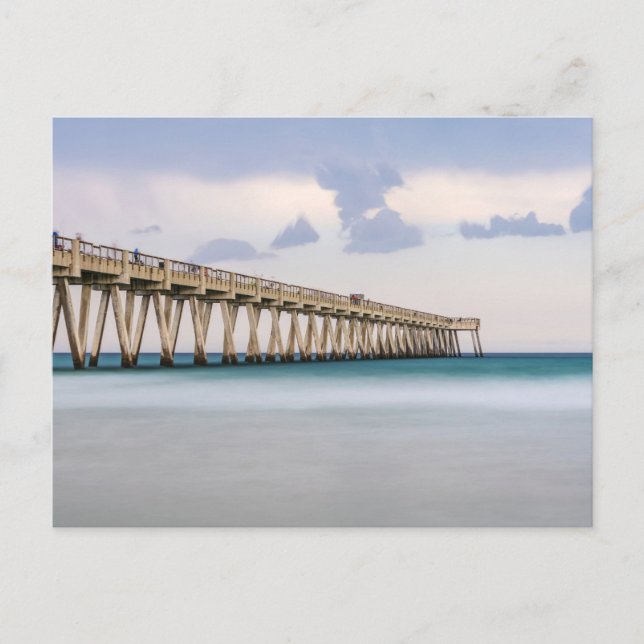 Postal Navarre Beach Fishing Pier (Anverso)