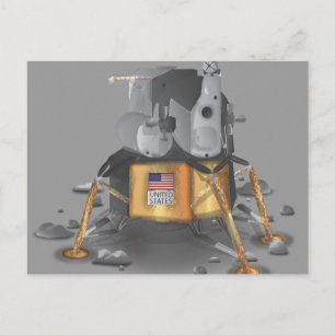 Postal Nave de aterrizaje