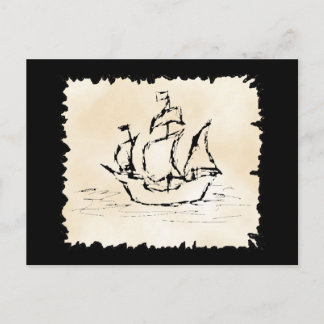 Postal Nave de pirata