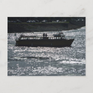 Postal Nave de placer, puerto de la bahía de Cardiff