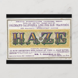 Postal Nave de vela Haze Clipper 1900