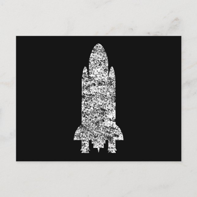 Postal nave espacial (Anverso)