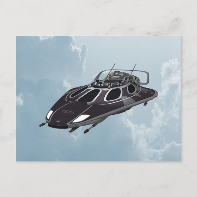 Postal Nave espacial (Anverso)