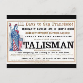 Postal Navegación de Talisman Clipper 1855