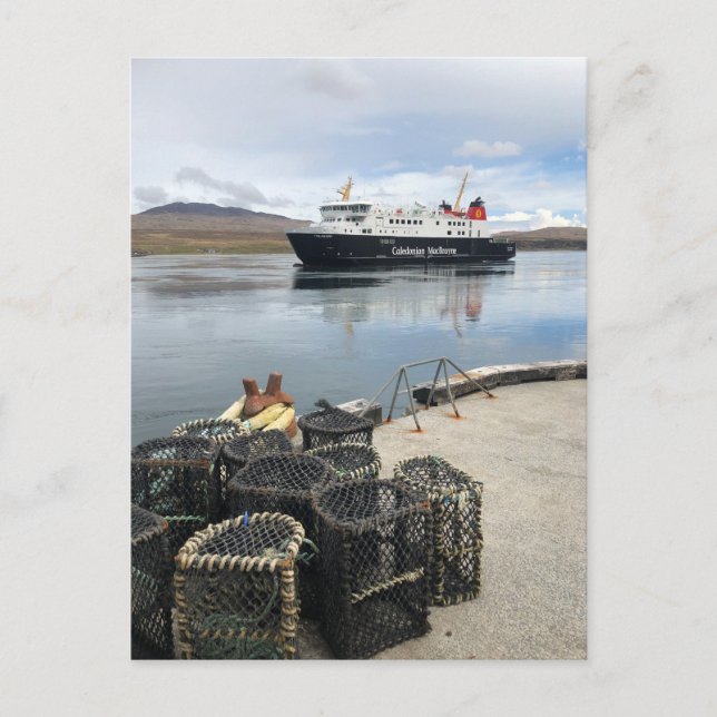 Postal Navegación en ferry a Islay, Escocia (Anverso)